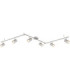 Robby Ceiling Spotlight Bar Matt Nickel 6x GU10-1