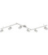 Robby Ceiling Spotlight Bar Matt Nickel 6x GU10-2