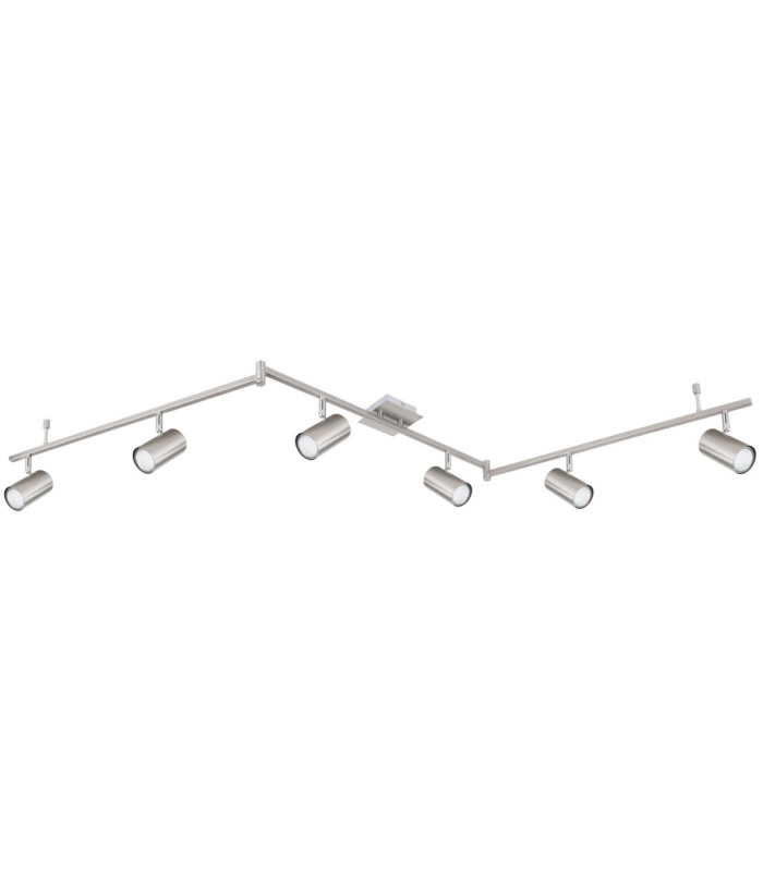Robby Ceiling Spotlight Bar Matt Nickel 6x GU10-2