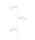 Robby Multi Arm Floor Lamp White 3x GU10-3