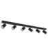 Robby Bar Ceiling Spotlight Bar Matt Black 6x GU10-2
