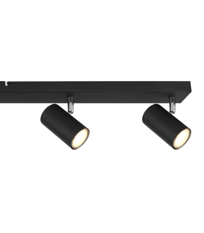 Robby Bar Ceiling Spotlight Bar Matt Black 6x GU10-5