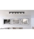 Robby Bar Ceiling Spotlight Bar Matt Black 6x GU10-6