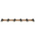 Robby Ceiling Spotlight Bar Wood Look 6x GU10-4