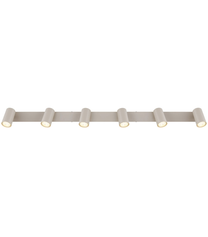 Robby Ceiling Spotlight Bar Sand Colour  6x GU10-4