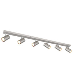 Robby Bar Ceiling Spotlight Bar Matt Nickel 6x GU10-1