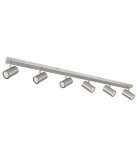 Robby Bar Ceiling Spotlight Bar Matt Nickel 6x GU10-2