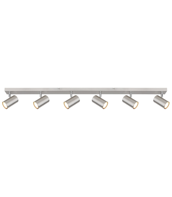 Robby Bar Ceiling Spotlight Bar Matt Nickel 6x GU10-3