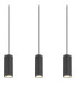 Robby Bar Pendant Ceiling Light Matt Black 6x GU10-4