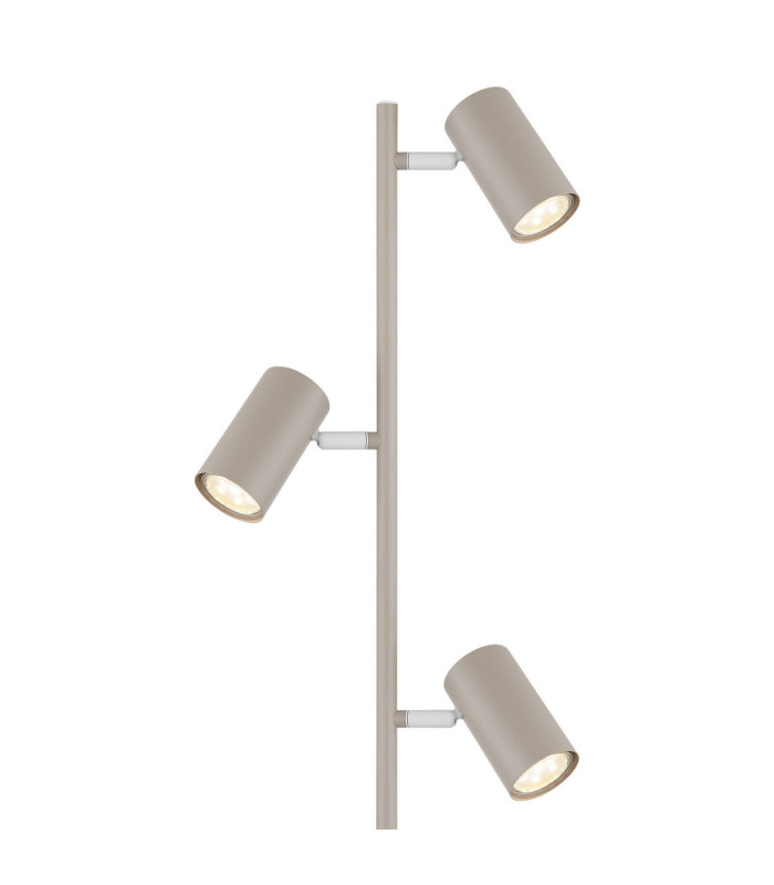 Robby Multi Arm Floor Lamp Sand Colour  3x GU10-3