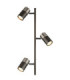 Solin Multi Arm Floor Lamp Matt Gunmetal 3x GU10-3