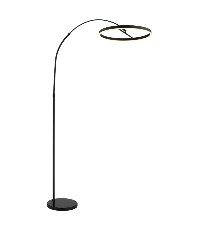 Jerrold Led Integrated Floor Lamp Matt Black 3000K-4