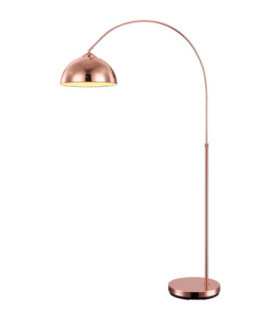 Newcastle Arc Floor Lamp Copper Colour  1x E27-1