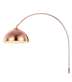 Newcastle Arc Floor Lamp Copper Colour  1x E27-2