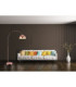 Newcastle Arc Floor Lamp Copper Colour  1x E27-3