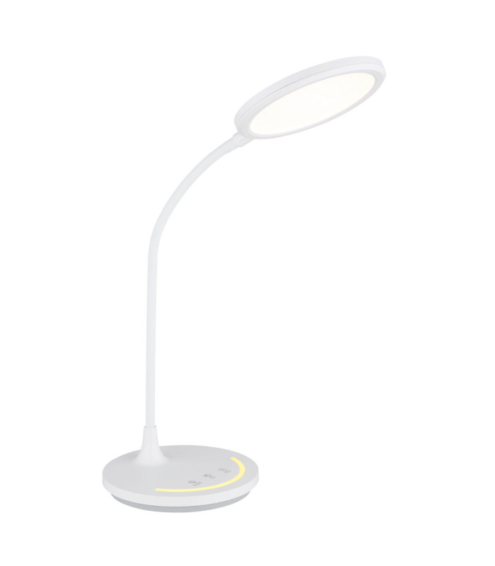 Kenny Integrated LED Desk Task Lamp Matt White 3000-4000-6500K-1