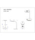 Kenny Integrated LED Desk Task Lamp Matt White 3000-4000-6500K-15