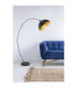 Gottfried Arc Floor Lamp Matt Black 1x E27-5