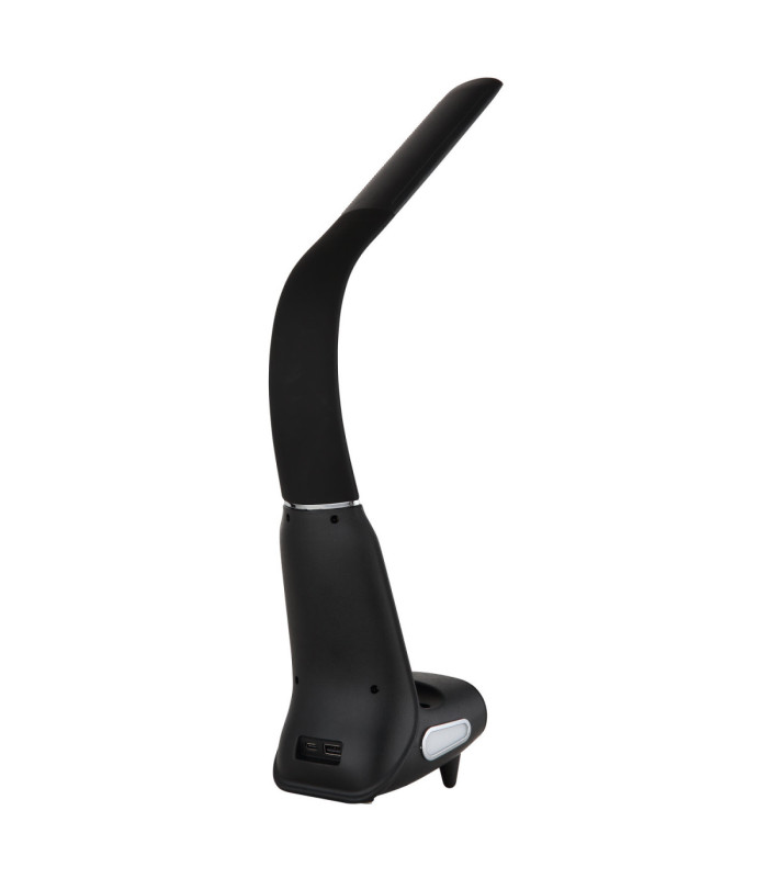 Malik Integrated LED Desk Task Lamp Matt Black 2700-6000K-4