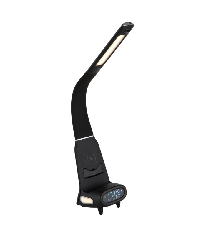 Malik Integrated LED Desk Task Lamp Matt Black 2700-6000K-7