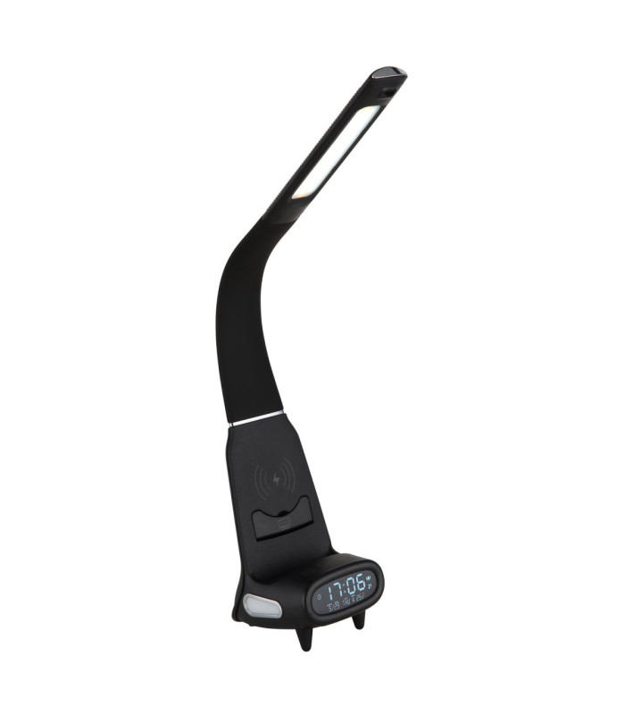 Malik Integrated LED Desk Task Lamp Matt Black 2700-6000K-9