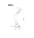 Malik Integrated LED Desk Task Lamp Matt Black 2700-6000K-13