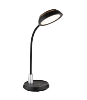 Kirk Integrated LED Desk Task Lamp Matt Black 3000-4000-6500K-1