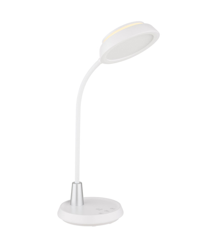 Kirk Integrated LED Desk Task Lamp Matt White 3000-4000-6000K-8