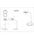 Kirk Integrated LED Desk Task Lamp Matt White 3000-4000-6000K-14