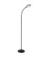 Kalderon Integrated LED Task Floor Lamp Matt Black 2700-6000K-1