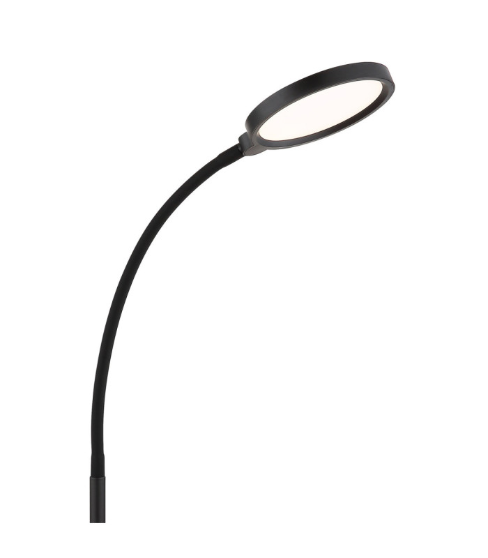 Kalderon Integrated LED Task Floor Lamp Matt Black 2700-6000K-3
