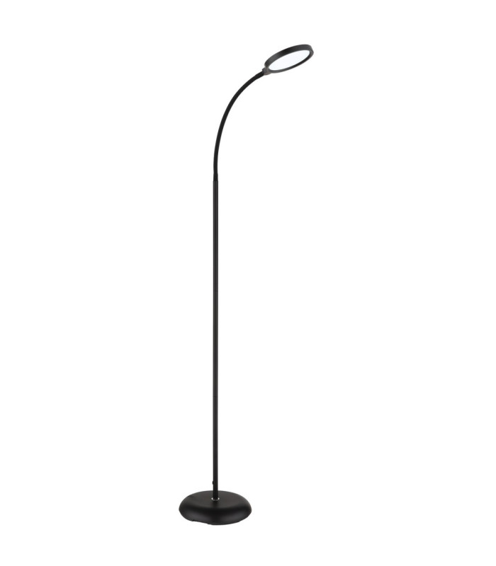 Kalderon Integrated LED Task Floor Lamp Matt Black 2700-6000K-6