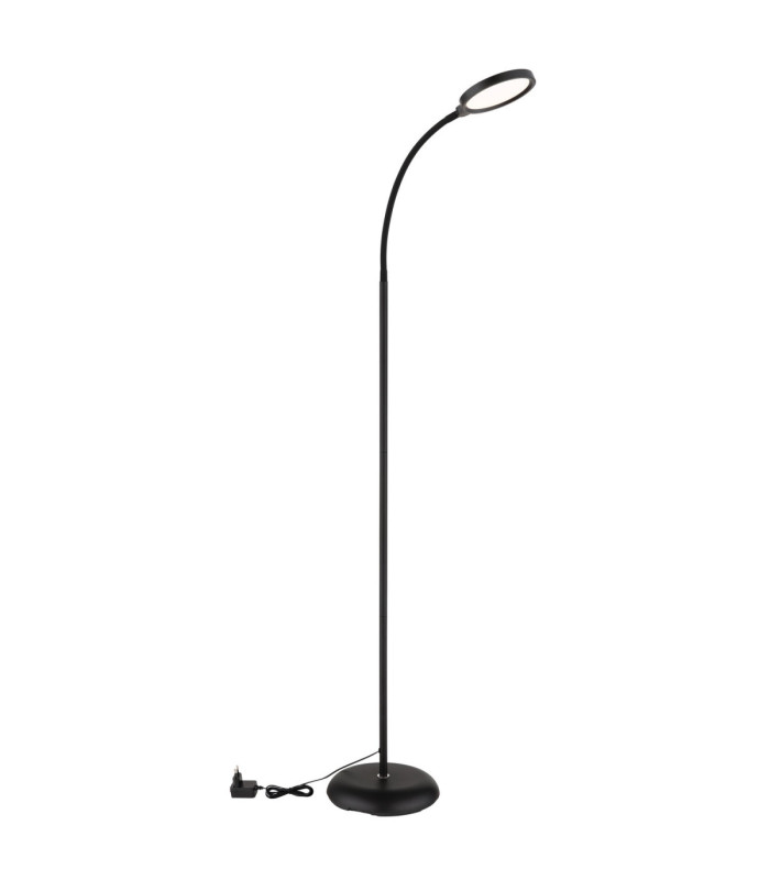 Kalderon Integrated LED Task Floor Lamp Matt Black 2700-6000K-7