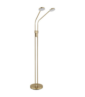 Silvio Integrated LED Multi Arm Floor Lamp Matt Brass Colour 2700-3350-4000K-2