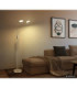 Silvio Integrated LED Multi Arm Floor Lamp Matt Brass Colour 2700-3350-4000K-14