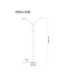 Silvio Integrated LED Multi Arm Floor Lamp Matt Brass Colour 2700-3350-4000K-16