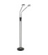 Silvio Integrated LED Multi Arm Floor Lamp Matt Black 2700-3350-4000K-2