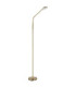 Silvio Integrated LED Task Floor Lamp Matt Brass Colour 2700-3350-4000K-2