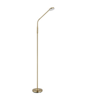 Silvio Integrated LED Task Floor Lamp Matt Brass Colour 2700-3350-4000K-2