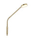 Silvio Integrated LED Task Floor Lamp Matt Brass Colour 2700-3350-4000K-3