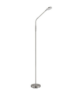 Silvio Integrated LED Task Floor Lamp Matt Nickel 2700-3350-4000K-2