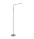Silvio Integrated LED Task Floor Lamp Matt Nickel 2700-3350-4000K-9
