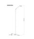 Silvio Integrated LED Task Floor Lamp Matt Nickel 2700-3350-4000K-13