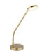 Silvio Integrated LED Desk Task Lamp Matt Brass Colour 2700-3350-4000K-1