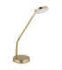 Silvio Integrated LED Desk Task Lamp Matt Brass Colour 2700-3350-4000K-2