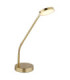 Silvio Integrated LED Desk Task Lamp Matt Brass Colour 2700-3350-4000K-4