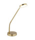 Silvio Integrated LED Desk Task Lamp Matt Brass Colour 2700-3350-4000K-5