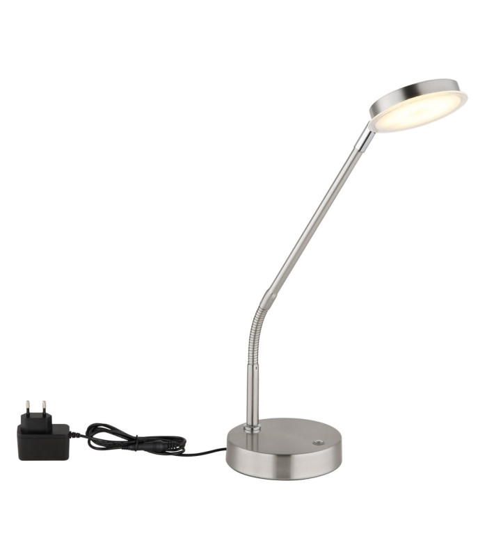 Silvio Integrated LED Desk Task Lamp Matt Nickel 2700-3350-4000K-6
