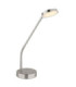 Silvio Integrated LED Desk Task Lamp Matt Nickel 2700-3350-4000K-9