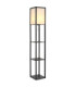 Tabitha Floor Lamp Matt Black 1x E27-1
